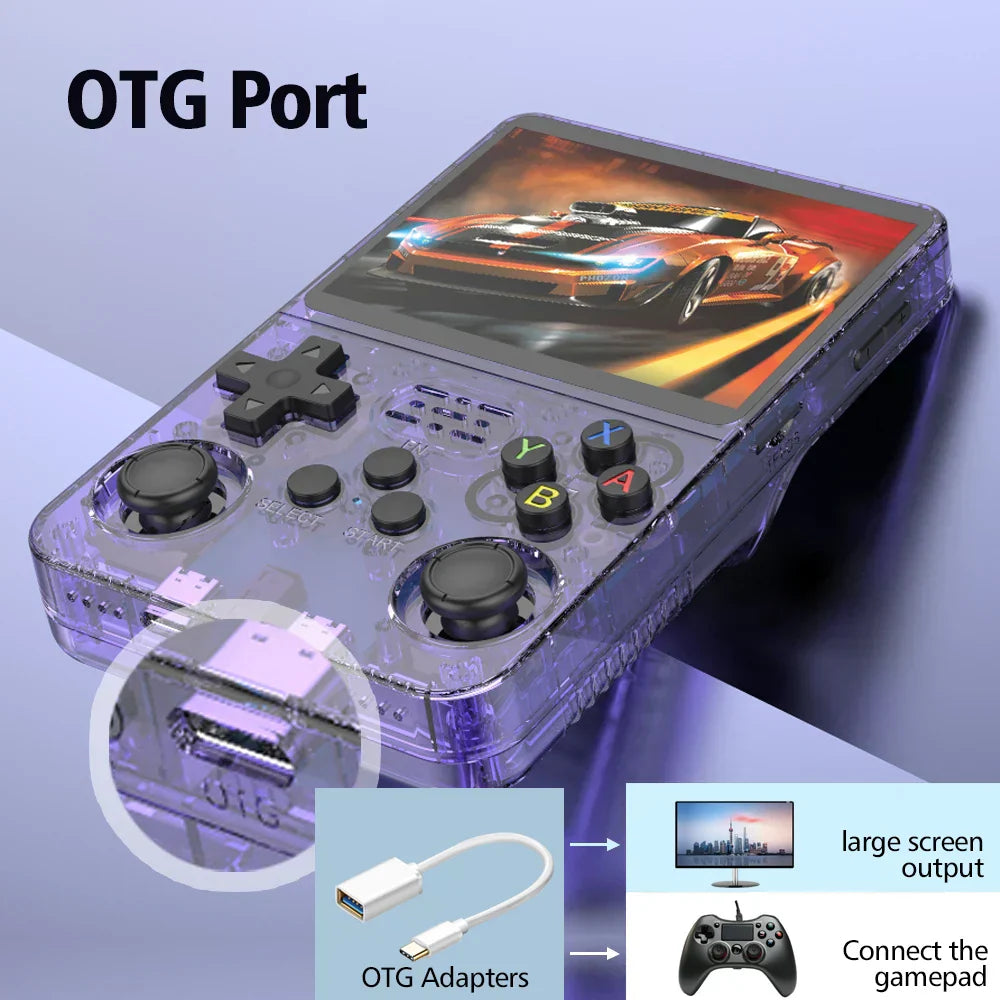 Retro Handheld Video Game Console - 64Gb