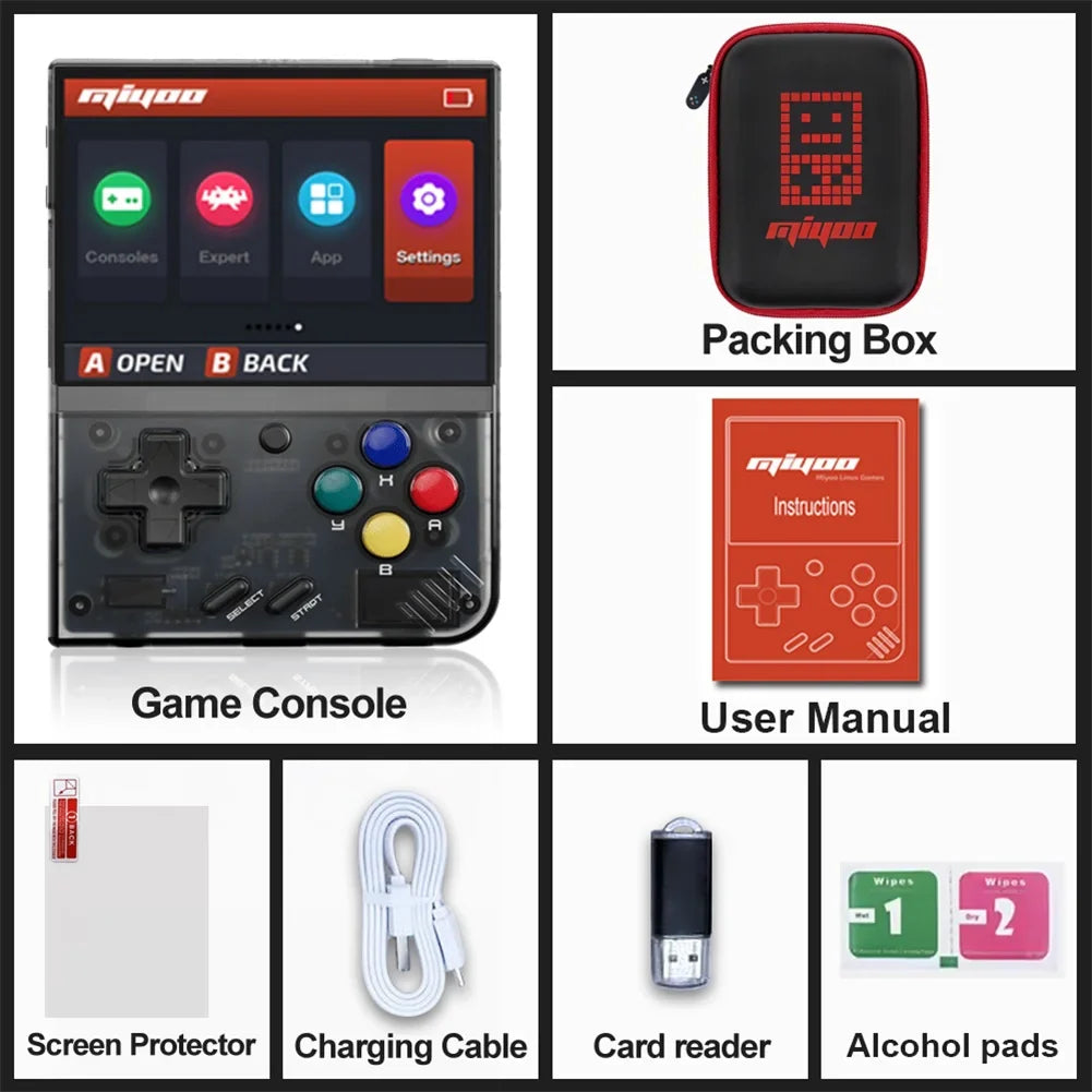 NNEOBA Portable Retro Handheld Game Console